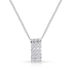 Load image into Gallery viewer, CZ Set Rectangle Pendant
