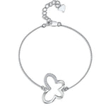 Load image into Gallery viewer, Sterling Silver Chain Butterfly Bracelet-JOOLS by Jenny Brown