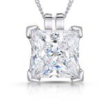 Load image into Gallery viewer, Sterling Silver 5.62 Carat White Cubic Zirconia Pendant - JOOLS By Jenny Brown