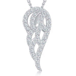 Load image into Gallery viewer, Sterling Silver Angel Open Wing Pendant