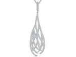 Load image into Gallery viewer, Sterling Silver Filigree Lattice Pendant