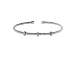 Load image into Gallery viewer, Sterling Silver Strand Cuff BangleBangles - JOOLS By Jenny Brown