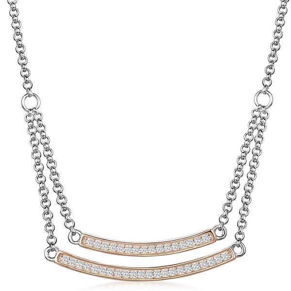 sterling-silver-and-rose-gold-double-trapezium-shape-pendant