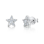 Load image into Gallery viewer, Sterling Silver Small Star Stud Earrings-JOOLS by Jenny Brown