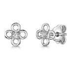 Load image into Gallery viewer, Sterling Silver Open Petal Earrings -Worth £39 With Qualifying Purchase - JOOLS By Jenny Brown