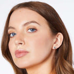 Load image into Gallery viewer, Sterling Silver Polished Chunky Heart Stud Earrings
