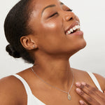 Load image into Gallery viewer, Sterling Silver And Yellow Gold Oval Pendant Filled With Flowers-JOOLS by Jenny Brown
