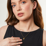 Load image into Gallery viewer, Heart Pendant With A Woven Surround
