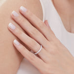 Load image into Gallery viewer, Sterling Silver Full Eternity Ring
