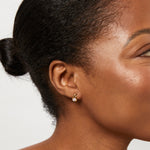 Load image into Gallery viewer, Yellow Gold Wishbone Stud Earrings-JOOLS by Jenny Brownn
