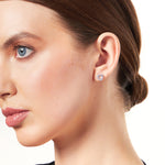 Load image into Gallery viewer, Sterling Silver Open Heart  Earrings - JOOLS By Jenny Brown
