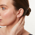 Load image into Gallery viewer, Sterling Silver Bar Stud Earrings - JOOLS by Jenny Brown
