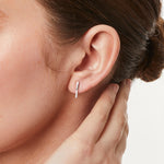 Load image into Gallery viewer, Sterling Silver Bar Stud Earrings - JOOLS by Jenny Brown
