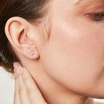 Load image into Gallery viewer, Sterling Silver Butterfly Marquise Stud Earrings-JOOLS by Jenny Brown
