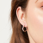 Load image into Gallery viewer, Sterling Silver Twisted Hoop Earrings
