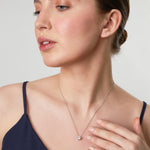 Load image into Gallery viewer, Sterling Silver 1 Carat Rubset Pendant-JOOLS by Jenny Brown
