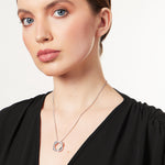 Load image into Gallery viewer, Sterling Silver Woven Circle Pendant
