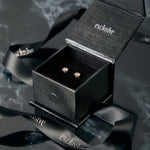 Load image into Gallery viewer, Solitaire Stud 1 Carat Lab Grown Diamond Earrings Set in 9ct Yellow Gold
