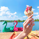 Load image into Gallery viewer, Sterling Silver Ocean Blue Zirconia Ring - JOOLS By Jenny Brown
