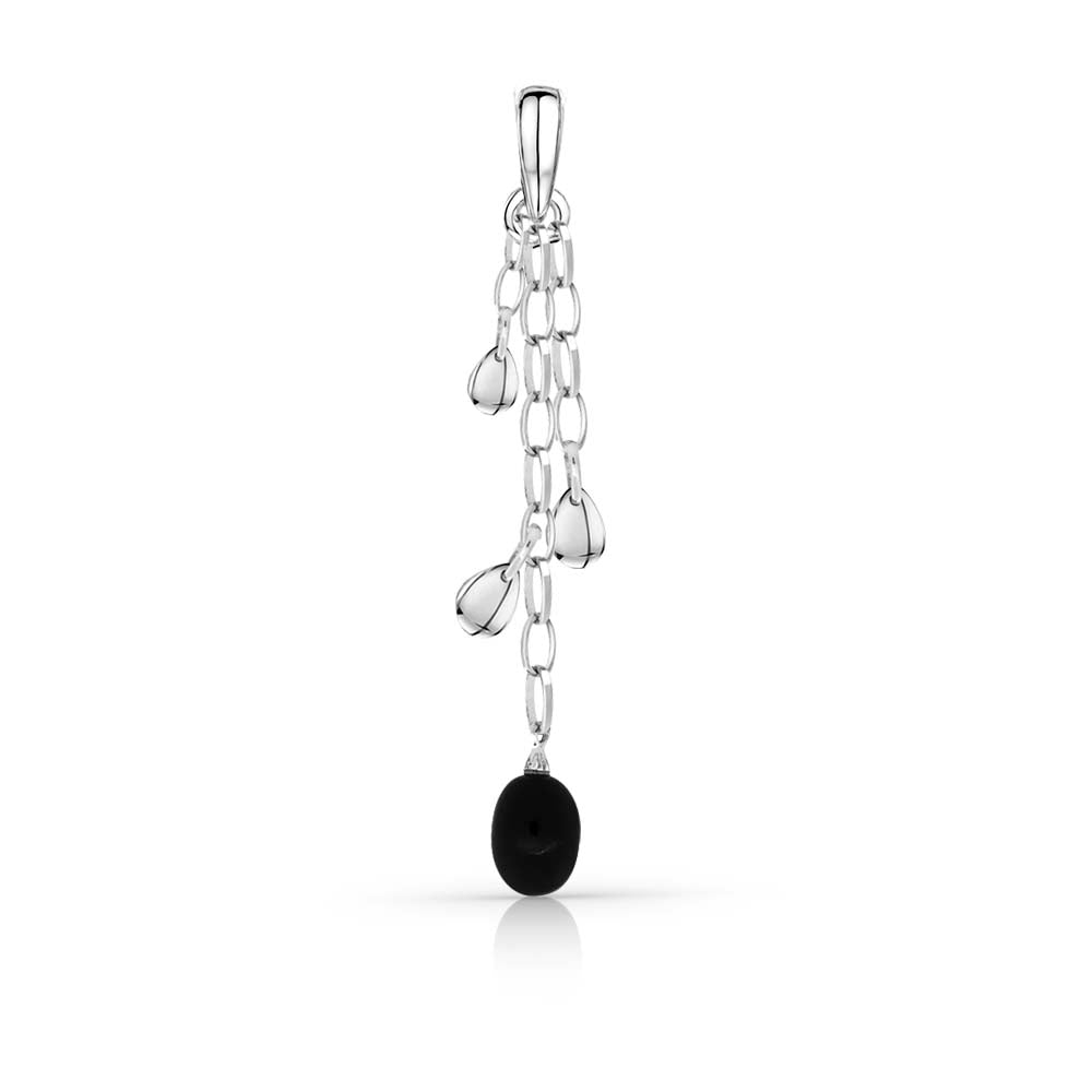Black Onyx Charm Pendant

