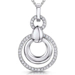 Load image into Gallery viewer, Multi Circle Linked Pendant
