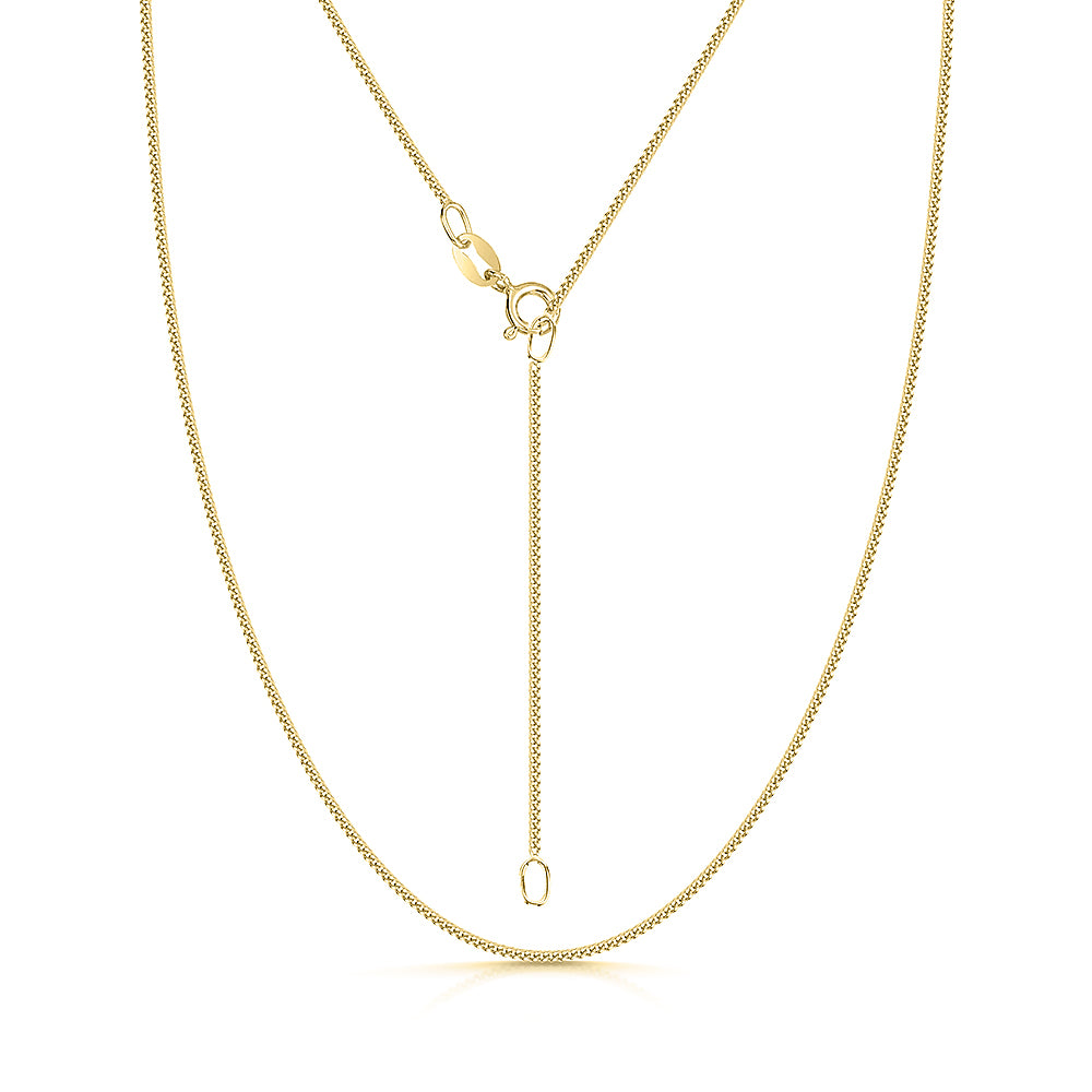 Yellow Gold Chain. 1.6g