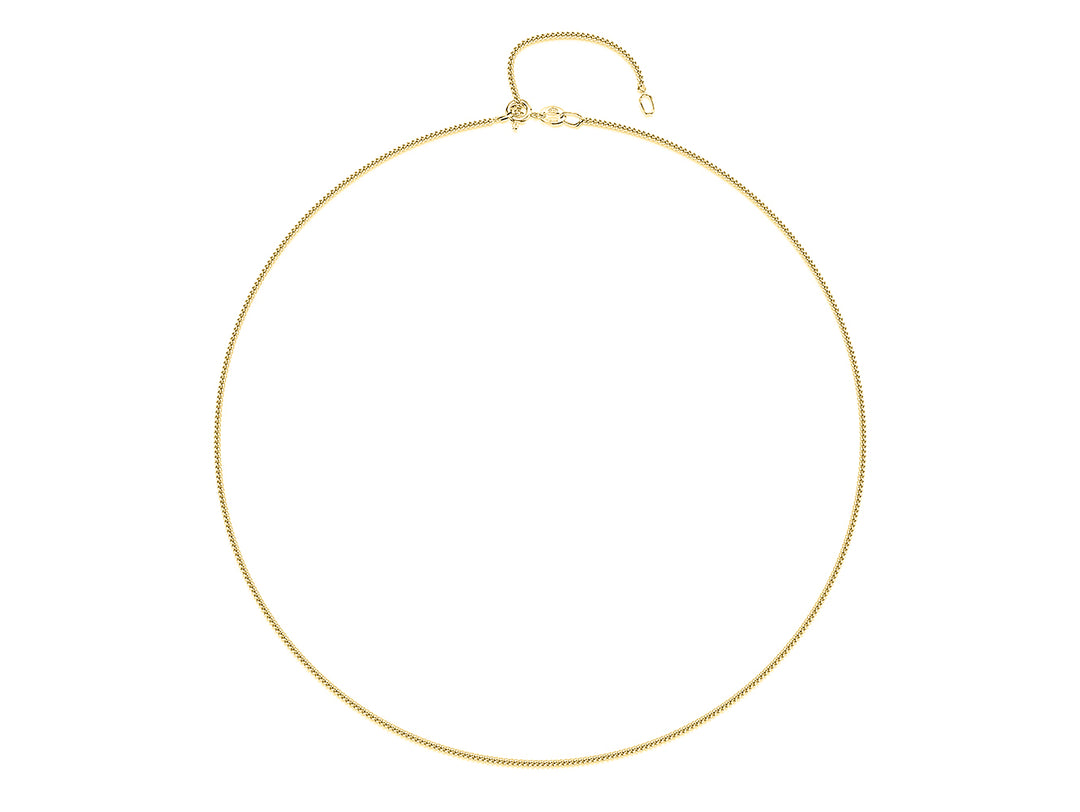 Yellow Gold Vermeil Chain. 2.5g