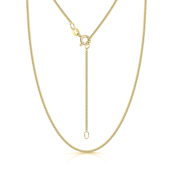 Yellow Gold Vermeil Chain. 2.5g