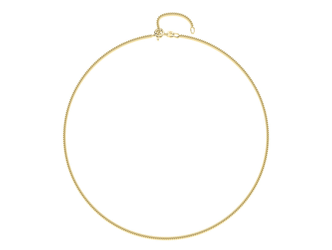 Yellow Gold Vermeil Chain. 3.8g