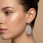 Load image into Gallery viewer, Sterling Silver Delicate Stranded Earrings - JOOLS By Jenny Brown
