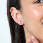 Load image into Gallery viewer, Sterling Silver Open Flower Stud Earring-jOOLS  by Jenny Brown
