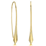 Load image into Gallery viewer, Yellow Gold  Pull Through Earrings

