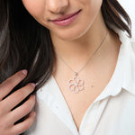 Load image into Gallery viewer, Sterling Silver Multi Petal Flower Pendant - JOOLS By Jenny Brown
