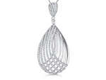 Load image into Gallery viewer, Sterling Silver Stranded Woven Pendant
