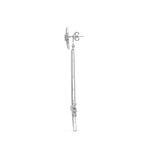 Load image into Gallery viewer, North Star Dramatic Drop Earrings
