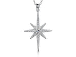 Load image into Gallery viewer, Sterling Silver Small North Star Necklace - JOOLS By Jenny Brown
