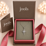 Load image into Gallery viewer, Sterling Silver Small North Star Necklace
