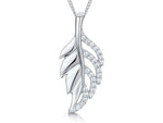 Load image into Gallery viewer, Sterling Silver Leaf Pendant
