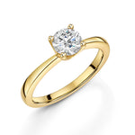 Load image into Gallery viewer, Yellow Gold 1 Carat Solitaire Ring-JOOLS by Jenny Brown

