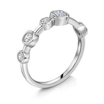 Load image into Gallery viewer, Sterling Silver Single Row Bubble Ring

