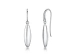 Load image into Gallery viewer, Sterling Silver  Pod Drop Threader Earrings
