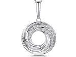 Load image into Gallery viewer, Sterling Silver Swirl Pendant
