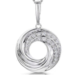 Load image into Gallery viewer, Sterling Silver Swirl Pendant
