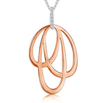 Load image into Gallery viewer, Rose Gold Open Oval  Pendant
