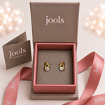 Load image into Gallery viewer, Gold Vermeil Wishbone Stud Earrings

