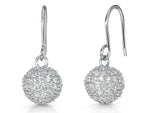 Load image into Gallery viewer, Sterling Silver Large Disco Ball Earring
