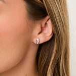 Load image into Gallery viewer, Sterling Silver Marquise Stud Earrings - JOOLS By Jenny Brown
