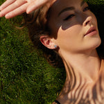 Load image into Gallery viewer, Sterling Silver Small Open Knot Stud Earrings
