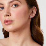 Load image into Gallery viewer, Yellow Gold Snowflake Earrings- JOOLS by Jenny Brown
