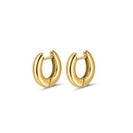 Load image into Gallery viewer, 18ct Gold Vermeil Chunky Huggie Earrings
